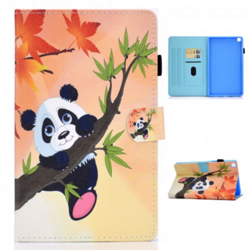 Folio-hoesje voor Samsung Galaxy Tab A7 (2020) Leuke Panda