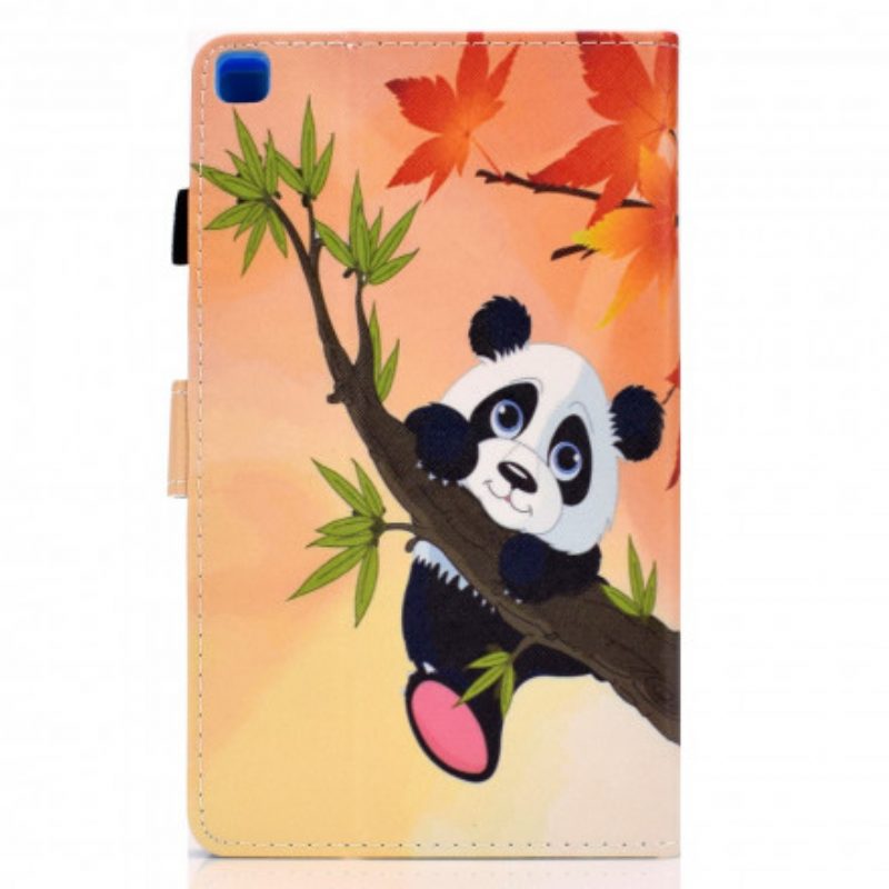 Folio-hoesje voor Samsung Galaxy Tab A7 (2020) Leuke Panda