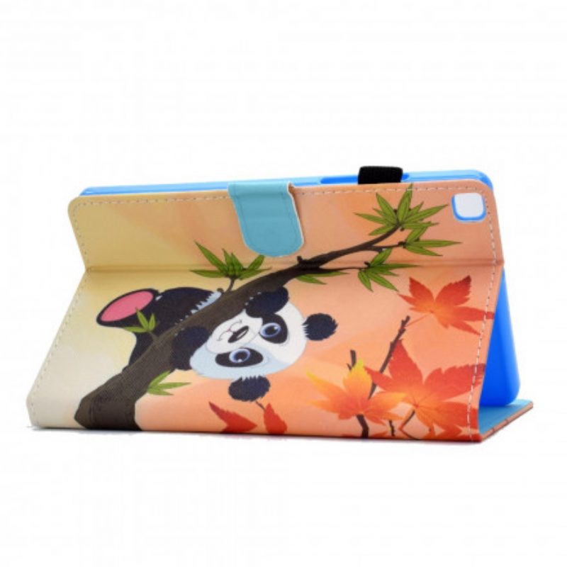 Folio-hoesje voor Samsung Galaxy Tab A7 (2020) Leuke Panda