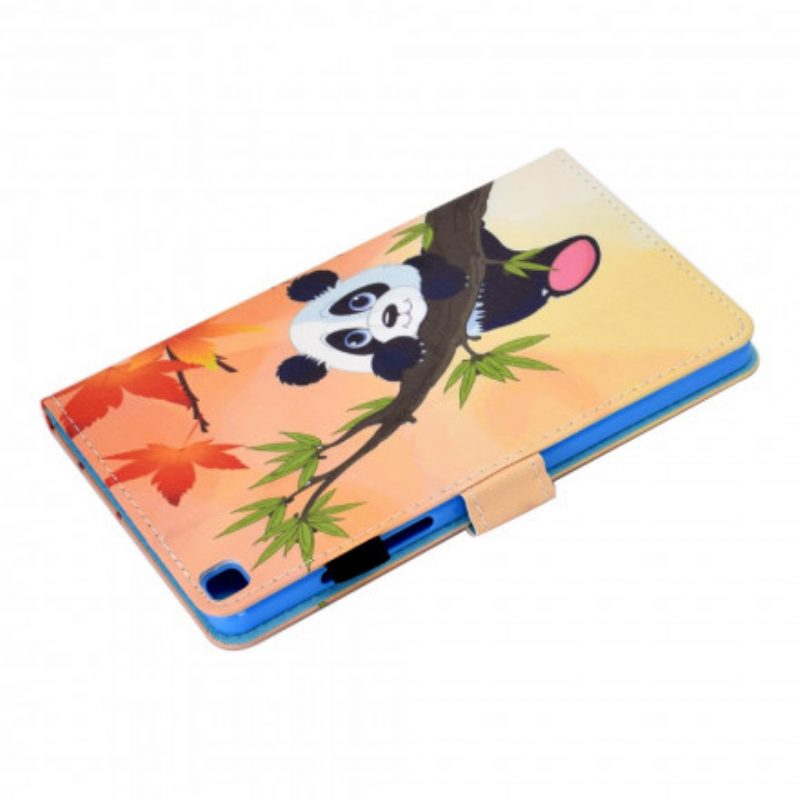 Folio-hoesje voor Samsung Galaxy Tab A7 (2020) Leuke Panda