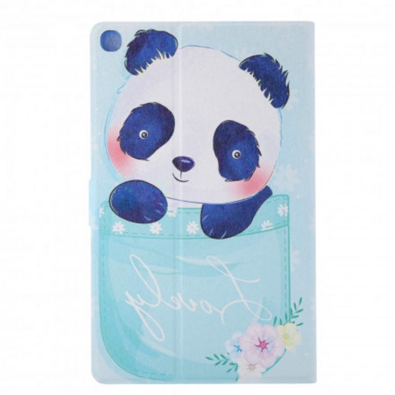 Folio-hoesje voor Samsung Galaxy Tab A7 (2020) Schattige Panda