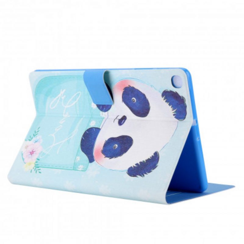 Folio-hoesje voor Samsung Galaxy Tab A7 (2020) Schattige Panda