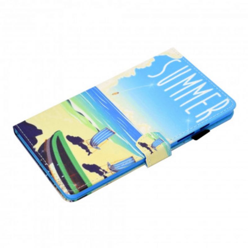 Folio-hoesje voor Samsung Galaxy Tab A7 (2020) Strand