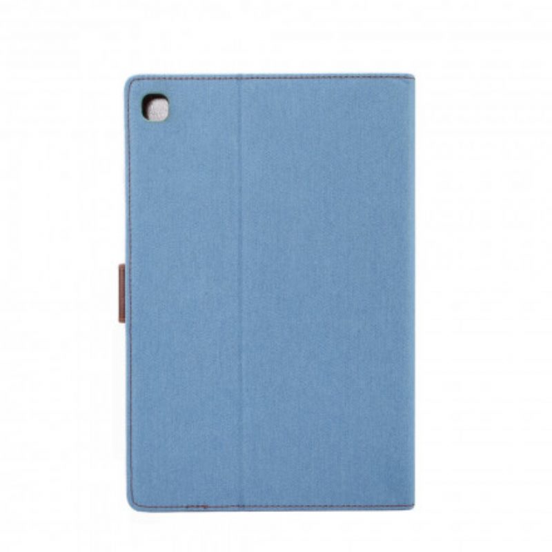 Leren Hoesje voor Samsung Galaxy Tab A7 (2020) Jeans