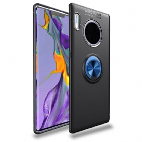 Hoesje voor Huawei Mate 30 Pro Lenuo Roterende Ring