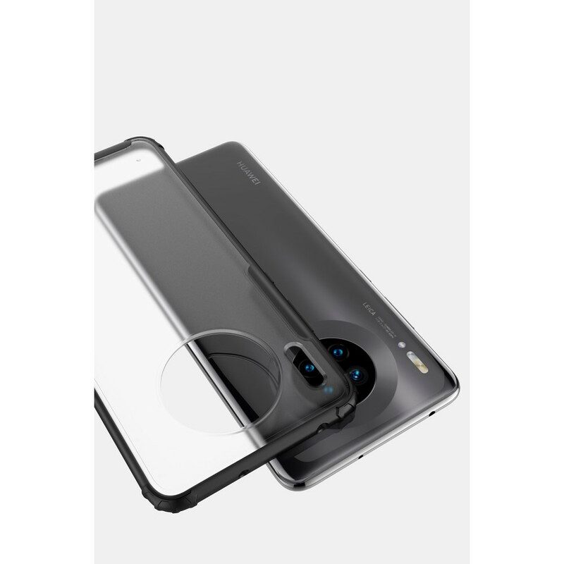 Hoesje voor Huawei Mate 30 Pro Pantser Metaal Effect