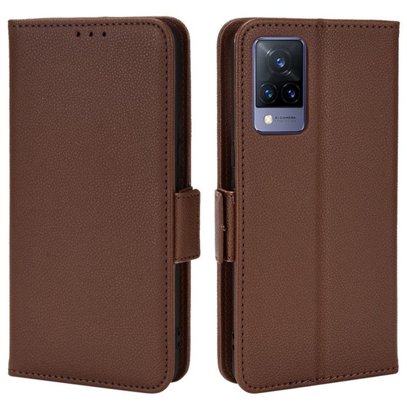 Folio-hoesje voor Vivo V21 5G Flip Case Flap Dubbele Nieuwe Kleuren