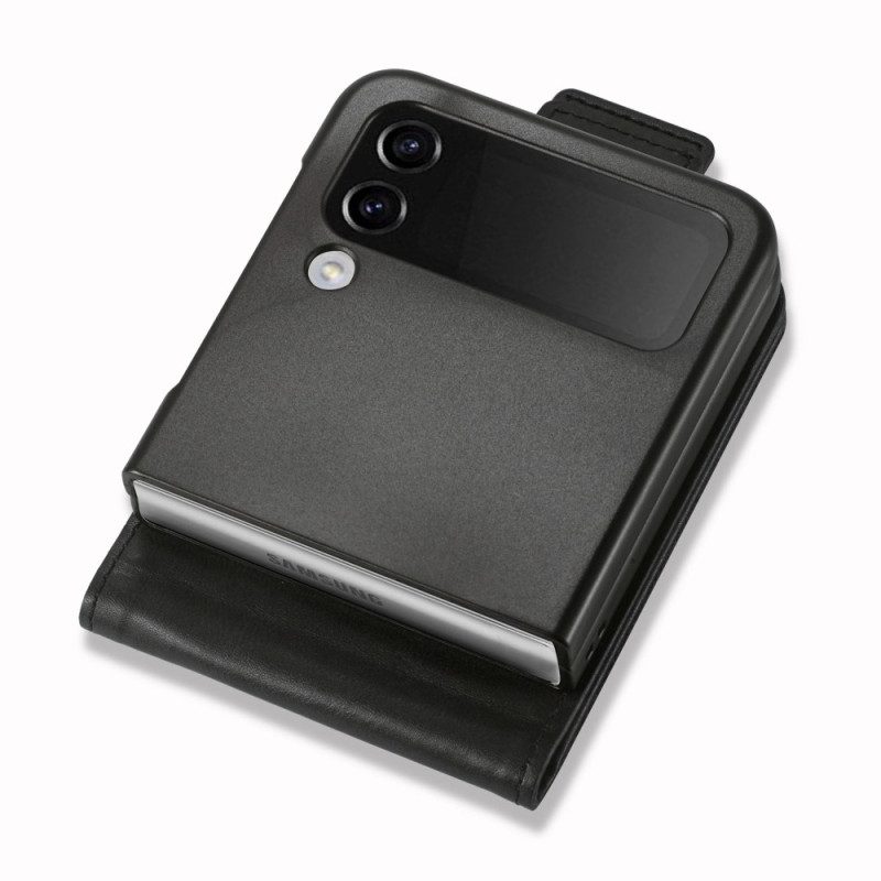 Case voor Samsung Galaxy Z Flip 4 Folio-hoesje Rfid-kaarthouder