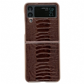 Hoesje voor Samsung Galaxy Z Flip 4 Folio-hoesje Krokodil Ontwerp