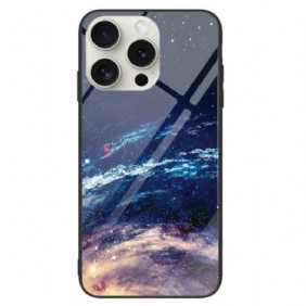 Hoesje iPhone 16 Pro Max Melkweg Gehard Glas