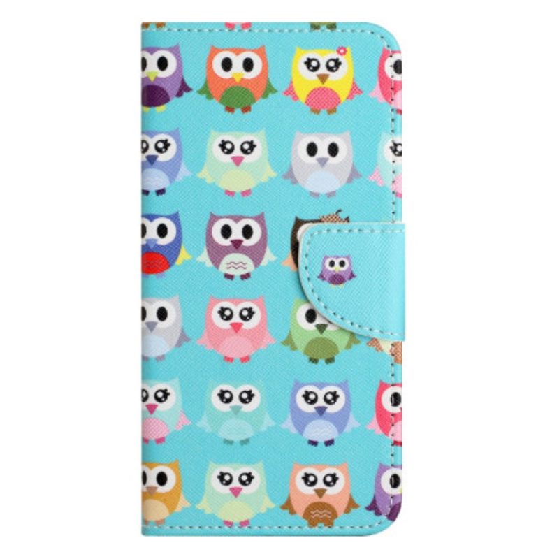 Leren Hoesje Voor iPhone 16 Pro Max Uilenstam