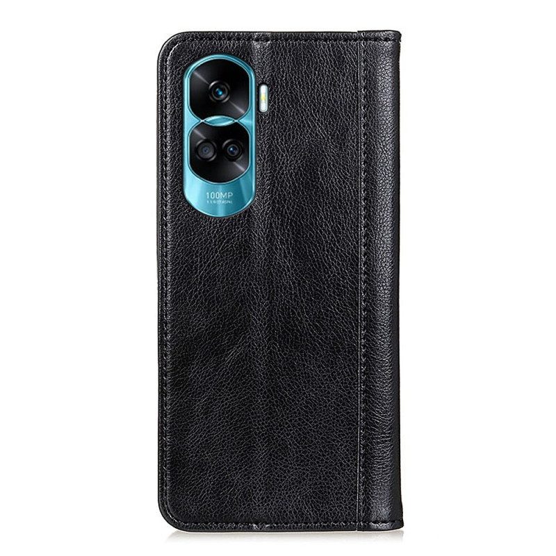 Bescherming Hoesje voor Honor 90 Lite Folio-hoesje Splitleer