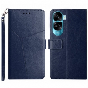 Folio-hoesje voor Honor 90 Lite Y-ontwerp