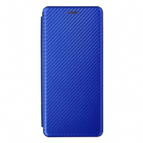 Bescherming Hoesje voor Oppo Reno 6 Pro 5G Folio-hoesje Koolstofvezel En Banden