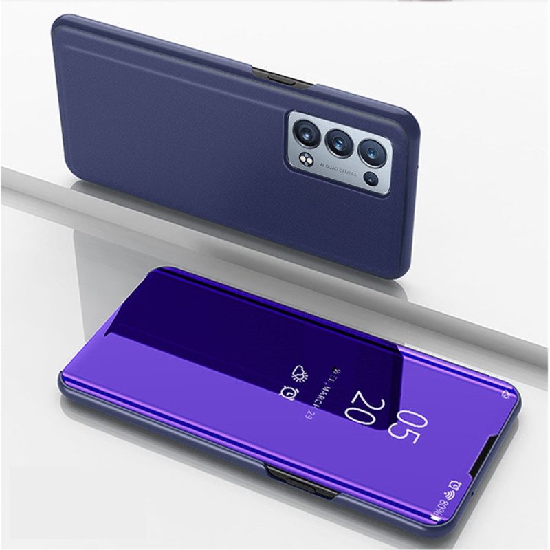 Bescherming Hoesje voor Oppo Reno 6 Pro 5G Folio-hoesje Ultraglad Oppervlak