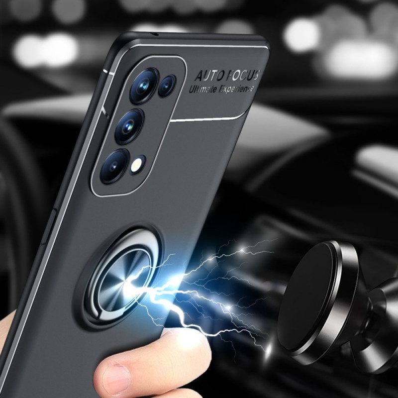 Hoesje voor Oppo Reno 6 Pro 5G Onzichtbare Ring