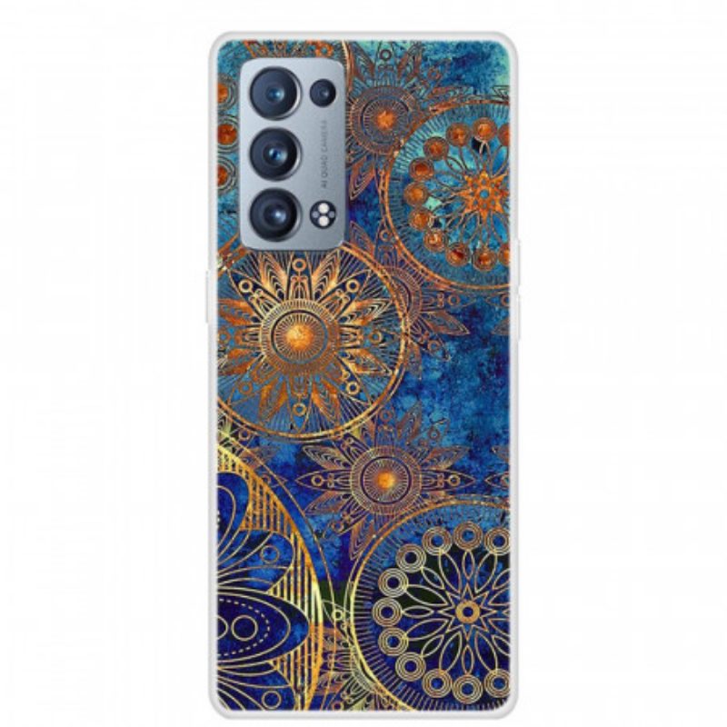 Hoesje voor Oppo Reno 6 Pro 5G Oosterse Mandala