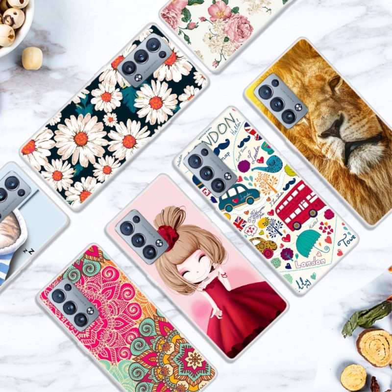 Hoesje voor Oppo Reno 6 Pro 5G Oosterse Mandala