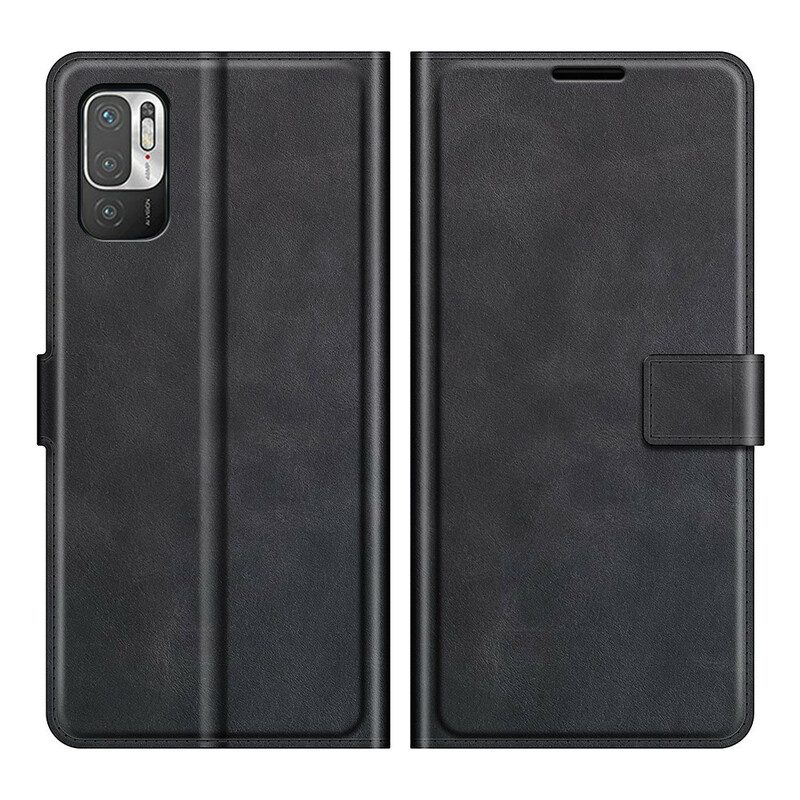 Flip Case voor Xiaomi Redmi Note 10 5G Leren Styling