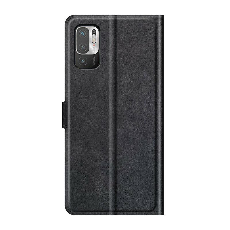 Flip Case voor Xiaomi Redmi Note 10 5G Leren Styling