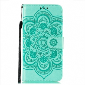 Flip Case voor Xiaomi Redmi Note 10 5G Volledige Mandala