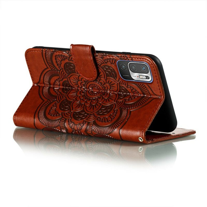 Flip Case voor Xiaomi Redmi Note 10 5G Volledige Mandala