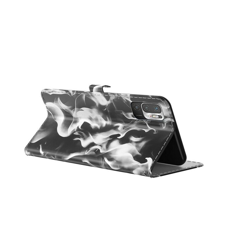 Folio-hoesje voor Xiaomi Redmi Note 10 5G Abstract Patroon