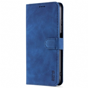 Folio-hoesje voor Xiaomi Redmi Note 10 5G Azns Ledereffect