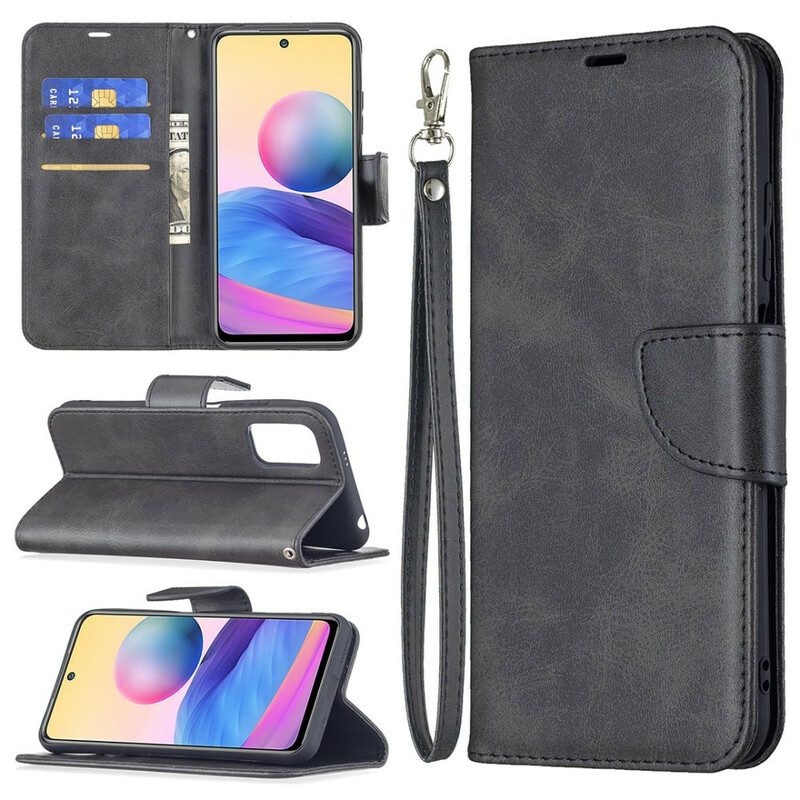 Folio-hoesje voor Xiaomi Redmi Note 10 5G Flip Case Gladde Flap Schuin