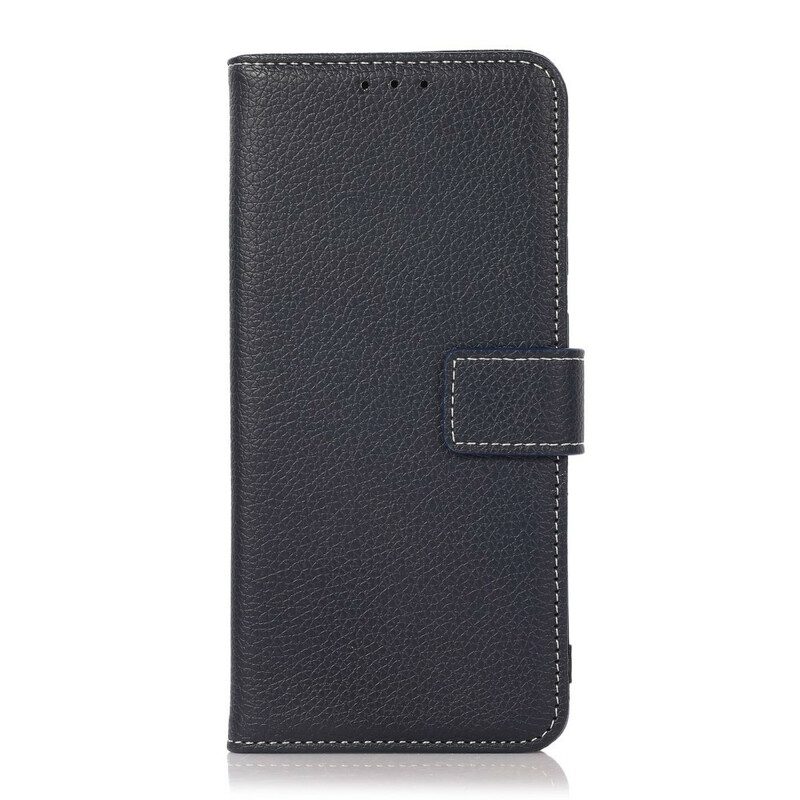 Folio-hoesje voor Xiaomi Redmi Note 10 5G Lychee-textuur