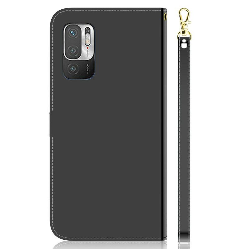 Folio-hoesje voor Xiaomi Redmi Note 10 5G Spiegelkap