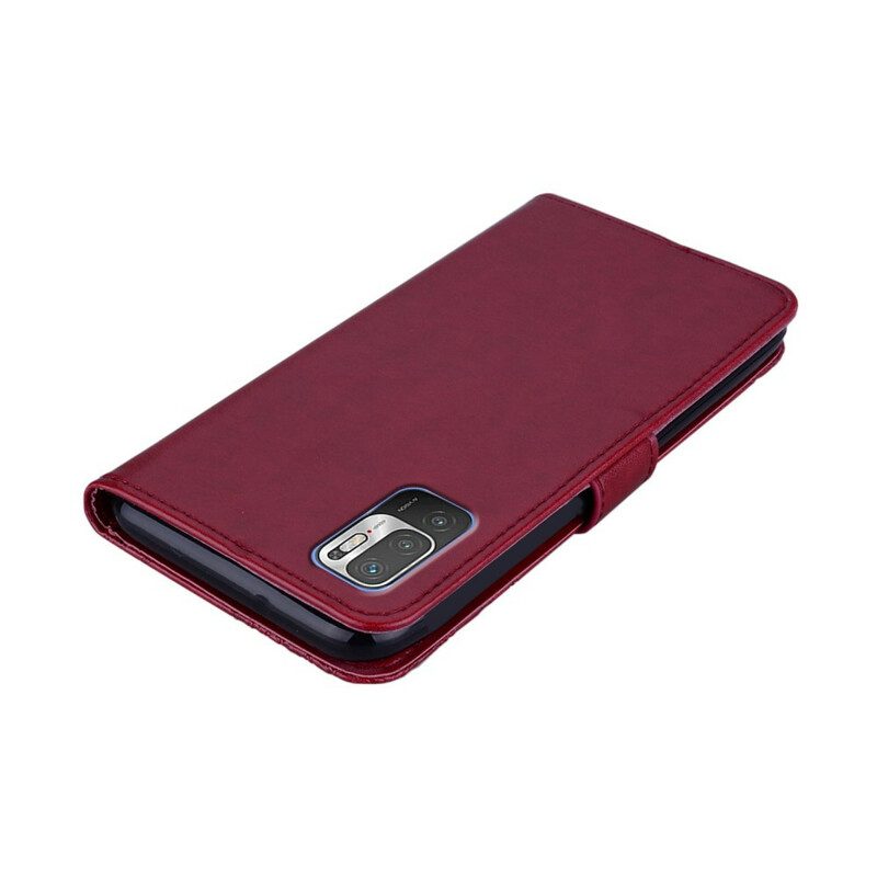 Folio-hoesje voor Xiaomi Redmi Note 10 5G Uil En Lanyard