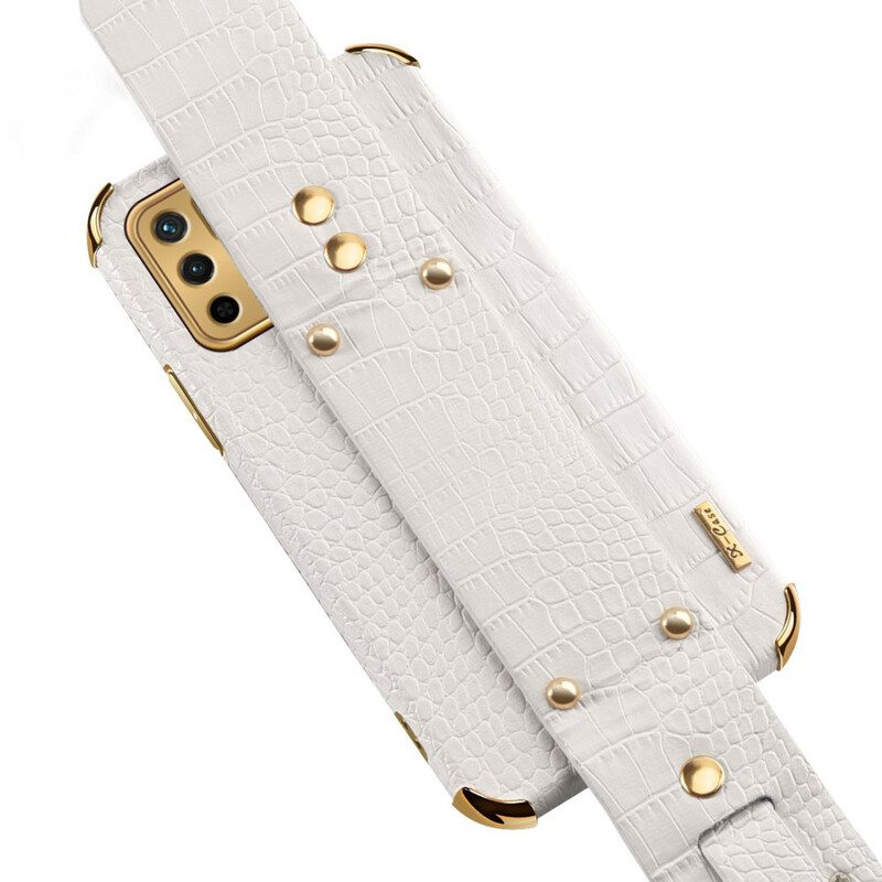 Hoesje voor Xiaomi Redmi Note 10 5G Croco Band