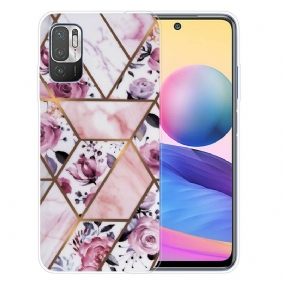 Hoesje voor Xiaomi Redmi Note 10 5G Geometrisch Marmer