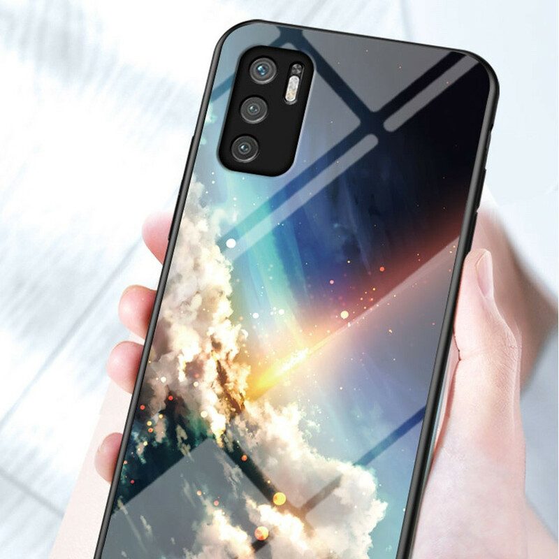 Hoesje voor Xiaomi Redmi Note 10 5G Schoonheid Gehard Glas