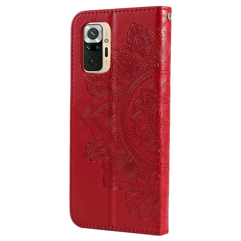 Leren Hoesje voor Xiaomi Redmi Note 10 5G Mandala