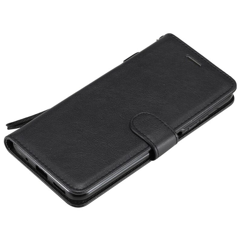 Leren Hoesje voor Xiaomi Redmi Note 10 5G Monochroom