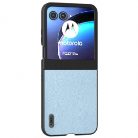 Hoesje Motorola Razr 50 Antislip Litchi-textuur Abeel