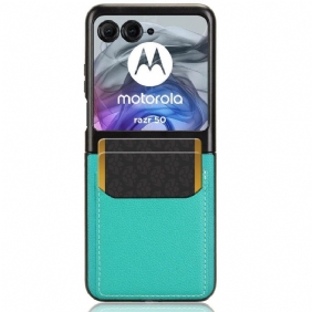 Hoesje Motorola Razr 50 Dubbele Kaarthouder