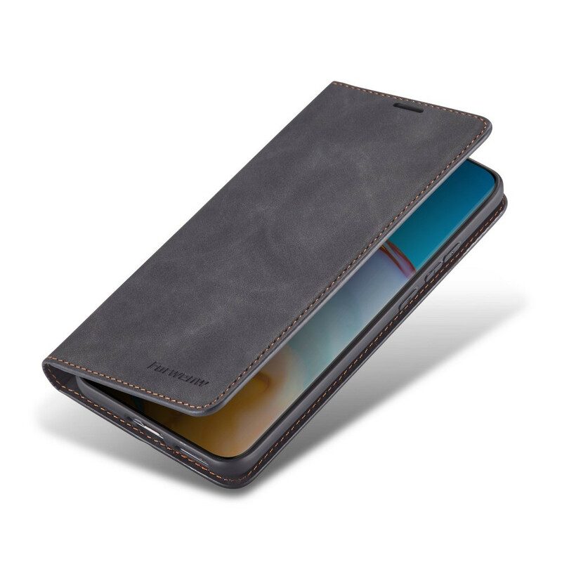 Bescherming Hoesje voor Huawei P40 Pro Folio-hoesje Forwenw Ledereffect