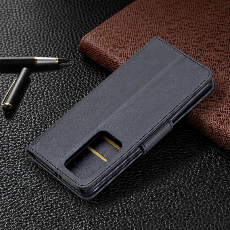 Folio-hoesje voor Huawei P40 Pro Flip Case Gladde Flap Schuin