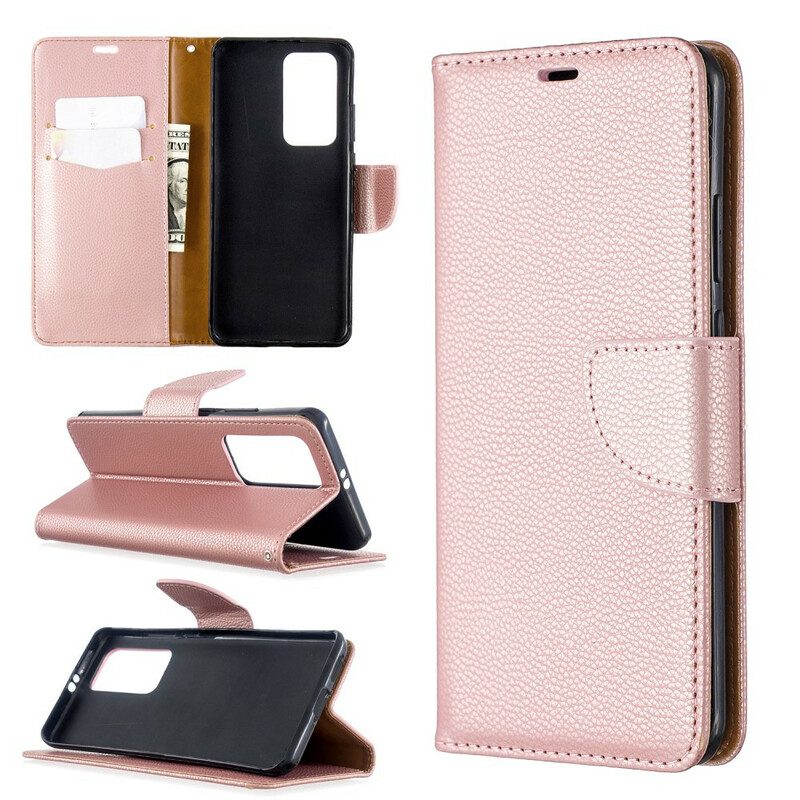 Folio-hoesje voor Huawei P40 Pro Flip Case Lychee Rabat Schuin