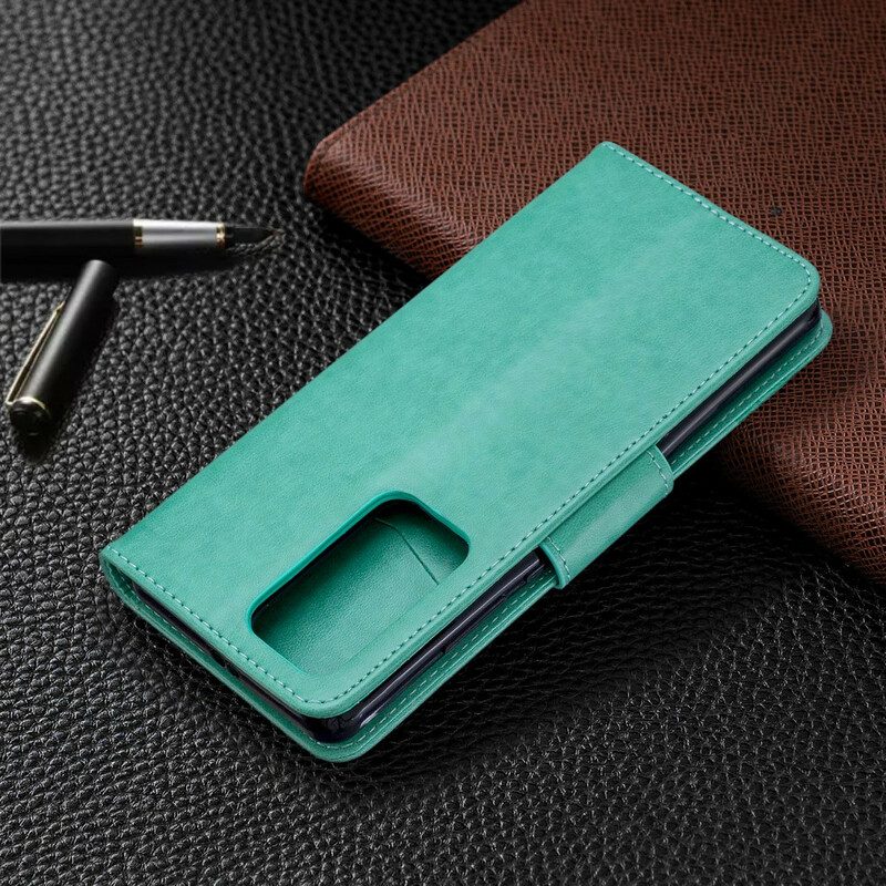 Folio-hoesje voor Huawei P40 Pro Flip Case Vlinders En Schuine Klep