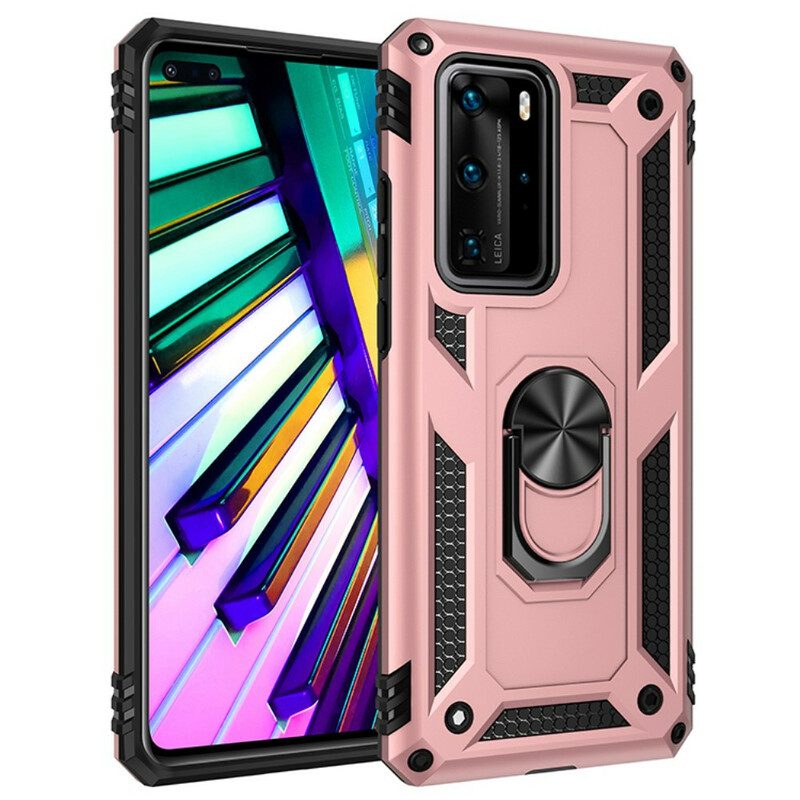 Hoesje voor Huawei P40 Pro Premium Ring