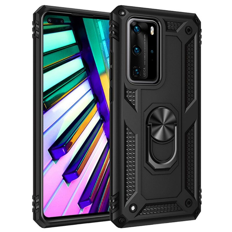 Hoesje voor Huawei P40 Pro Premium Ring