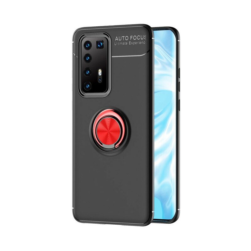 Hoesje voor Huawei P40 Pro Roterende Ring