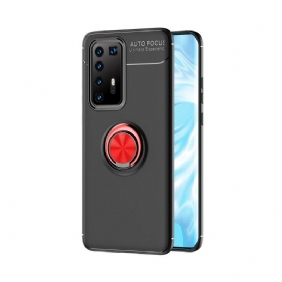 Hoesje voor Huawei P40 Pro Roterende Ring