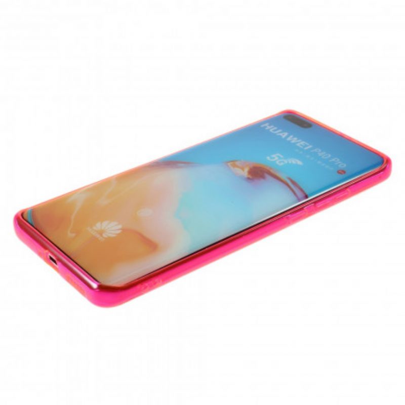 Hoesje voor Huawei P40 Pro Siliconen Kleuren