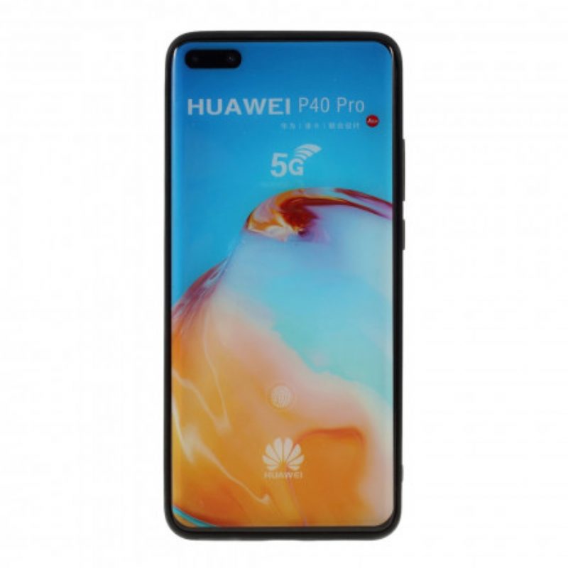 Hoesje voor Huawei P40 Pro Stijl Leer X-level