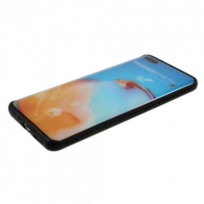 Hoesje voor Huawei P40 Pro Stijl Leer X-level